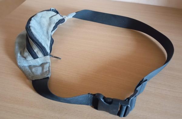 Sac banane en tissus gris bleu - FastAnnonces.fr : Les annonces gratuites et rapides