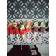 Lot decor de buches de noel